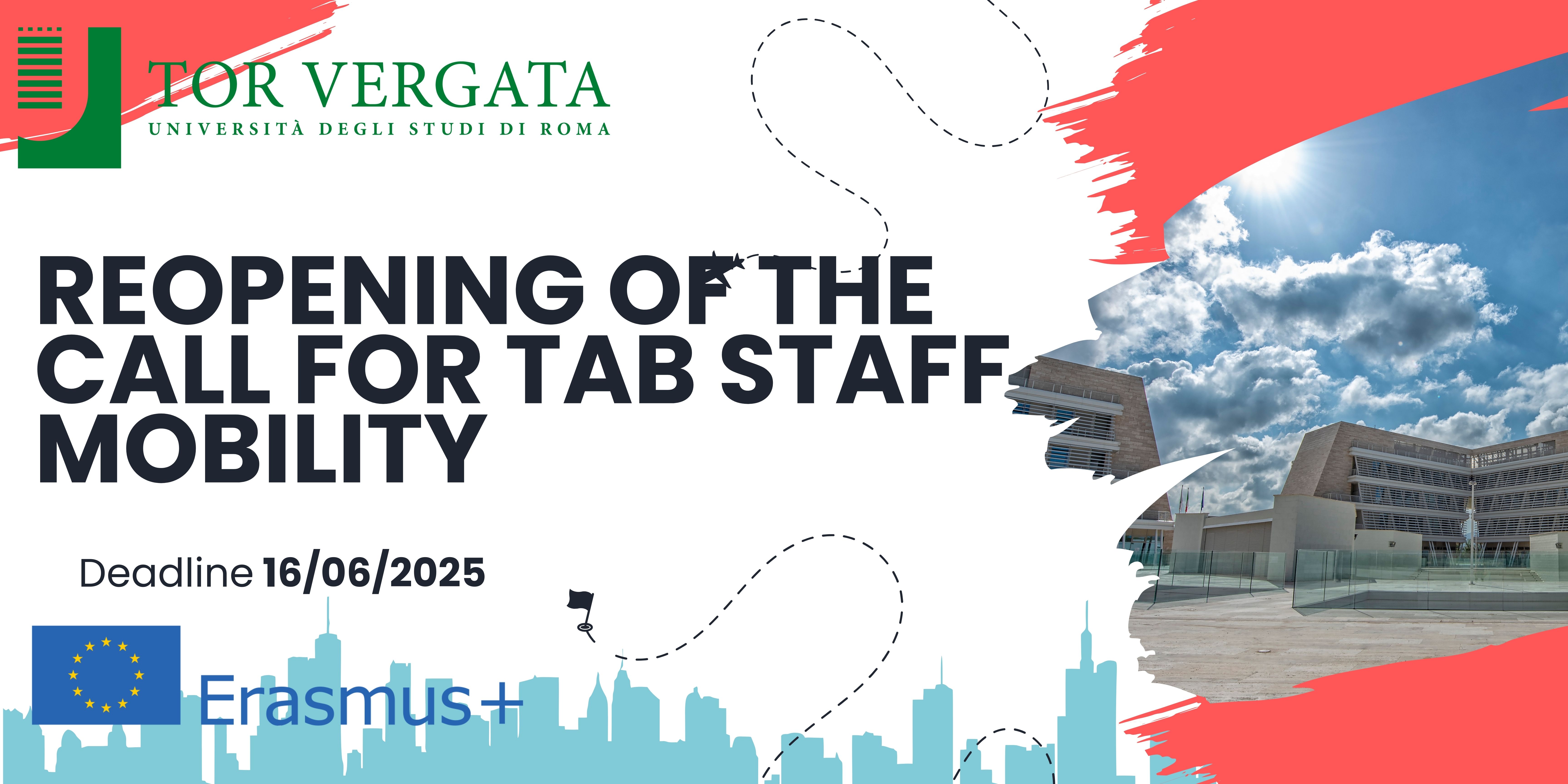 You are currently viewing REOPENING Erasmus+ Staff Training Mobility Call for TAB Staff