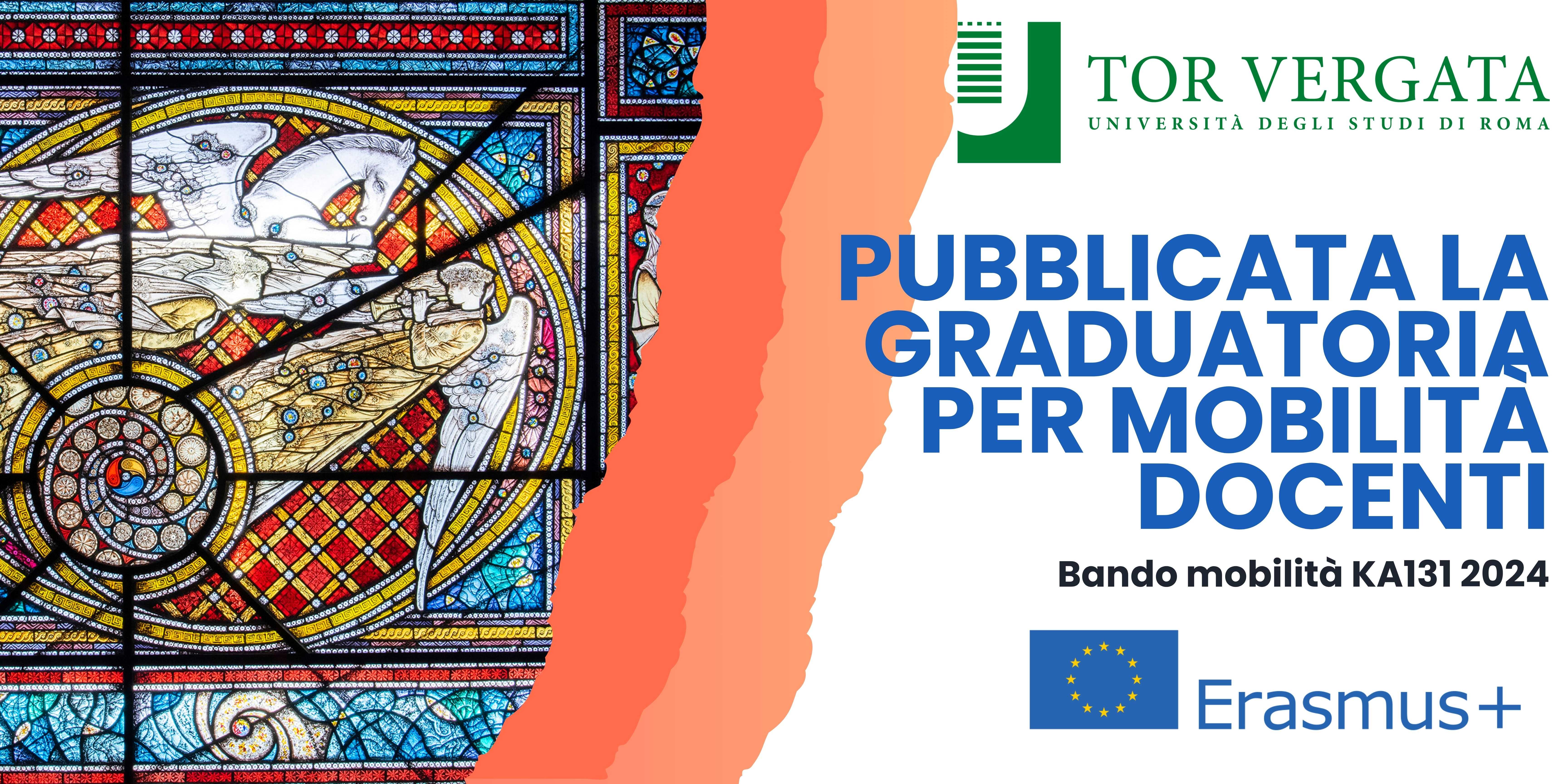 Al momento stai visualizzando PUBBLICATA la Graduatoria relativa al Bando Erasmus+ Mobilità Docenti – Call 2024