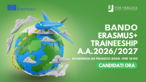 Scopri di più sull'articolo PUBBLICATO Bando Erasmus+ student Traineeship a.a. 2026/2027